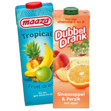 Maaza fruit drink of DubbelDrank